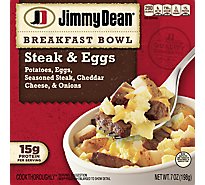 Jimmy Dean Steak Egg & Cheese Breakfast Bowl - 7 Oz