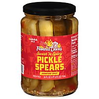 Famous Daves Pickle Spears Signature Spicy - 24 Fl. Oz. - Image 1