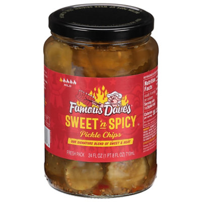 Famous Daves Pickle Chips Signature Spicy - 24 Fl. Oz. - Image 3