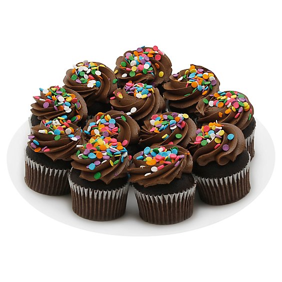 Bakery Cupcake Chocolate 9 Count - Each