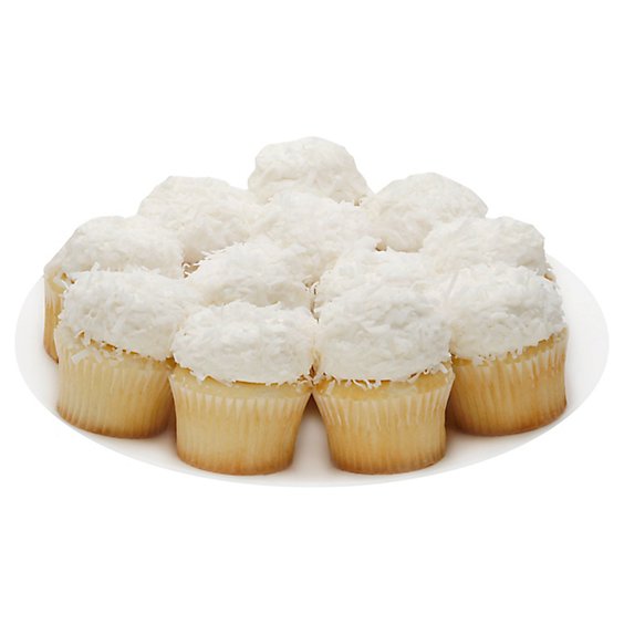 Bakery Cake Cupcake White 9 Count - Each