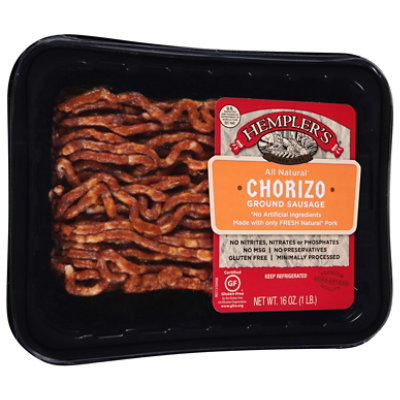 Hemplers Ground Chorizo Sausage - 16 Oz - Image 1