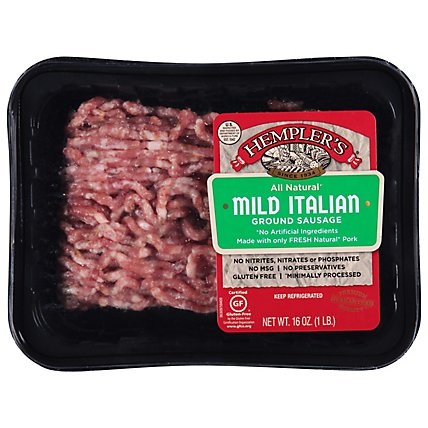 Hemplers Ground Mild Italian Sausage - 16 Oz - Image 3
