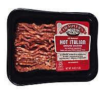Hemplers Ground Hot Italian Sausage - 16 Oz