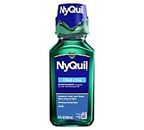 Vicks NyQuil Cold & Flu Relief Nighttime Liquid Original - 8 Fl. Oz.