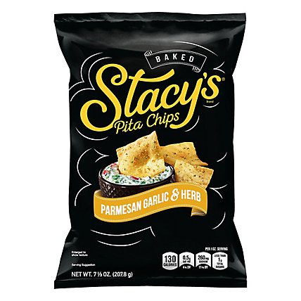 Stacy's Parmesan Garlic & Herb Baked Pita Chips - 7.33 Oz - Image 3