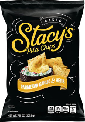 Stacy's Parmesan Garlic & Herb Baked Pita Chips - 7.33 Oz - Image 2