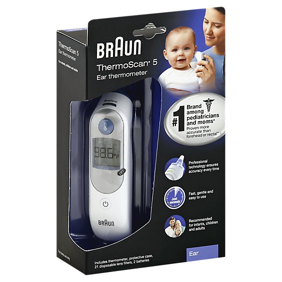 Braun ThermoScan 5 Thermometer Ear - Each