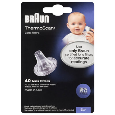 Braun ThermoScan Lens Filters Ear - 40 Count