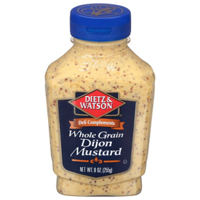 Dietz & Watson Whole Grain Dijon Mustard - 9 Oz - Image 3