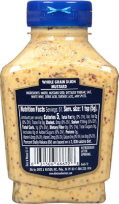 Dietz & Watson Whole Grain Dijon Mustard - 9 Oz - Image 6