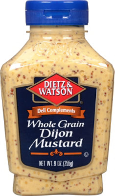 Dietz & Watson Whole Grain Dijon Mustard - 9 Oz - Image 2