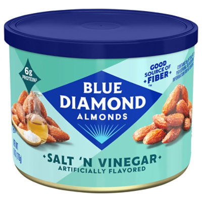 Blue Diamond Almonds Bold Salt N Vinegar - 6 Oz