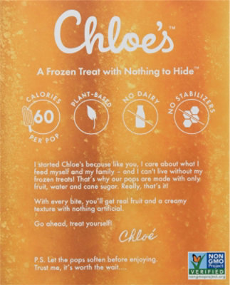 Chloe's Mango Pops - 4-2.5 Fl. Oz. - Image 6