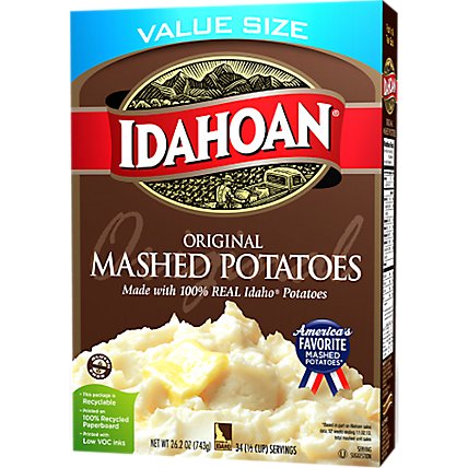 Idahoan Original Mashed Potatoes Box - 26.2 Oz - Image 1