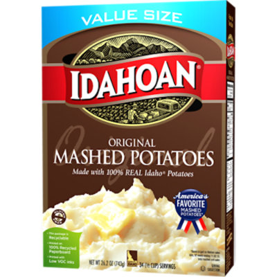 Idahoan Original Mashed Potatoes Box - 26.2 Oz