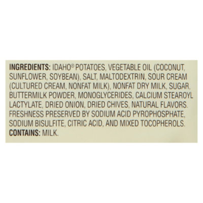 Idahoan Sour Cream & Chives Mashed Potatoes Pouch - 4 Oz - Image 6