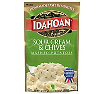 Idahoan Sour Cream & Chives Mashed Potatoes Pouch - 4 Oz