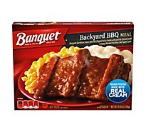 Banquet Classic Backyard BBQ Frozen Single Serve Meal - 10.45 Oz