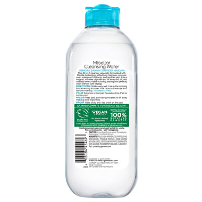 Garnier SkinActive Micellar Cleansing Water Removes Waterproof Makeup - 13.5 Fl. Oz. - Image 3