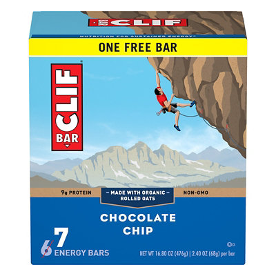 CLIF Energy Bar Chocolate Chip - 7-2.4 Oz - Image 4