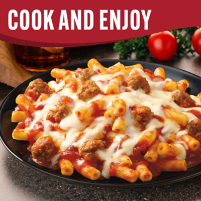 Smart Ones Three Cheese Ziti with Meatballs Frozen Meal 9 Oz - Image 2