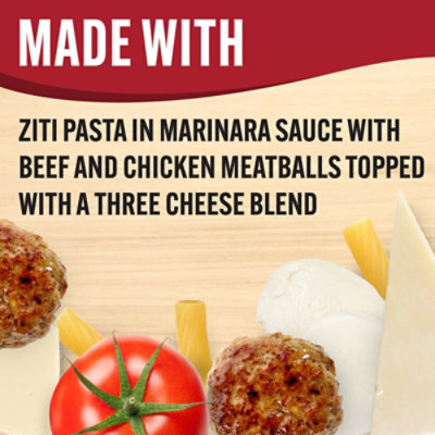 Smart Ones Three Cheese Ziti with Meatballs Frozen Meal 9 Oz - Image 5