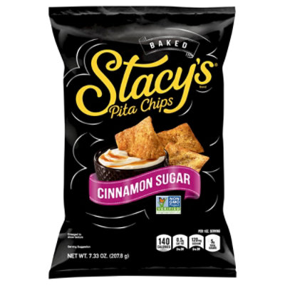 Stacys Pita Chips Cinnamon Sugar - 7.33 Oz