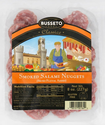 Busseto Salami Smkd Nuggets - 8 Oz - Image 2