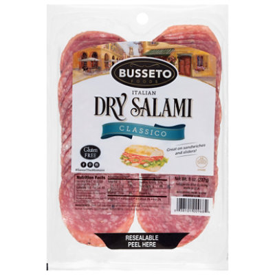 Busseto Salami Dry Italian Classico - 8 Oz - Image 2