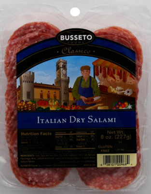 Busseto Salami Dry Italian Classico - 8 Oz - Image 2