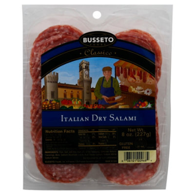 Busseto Salami Dry Italian Classico - 8 Oz