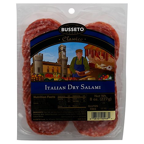 Busseto Salami Dry Italian Classico - 8 Oz