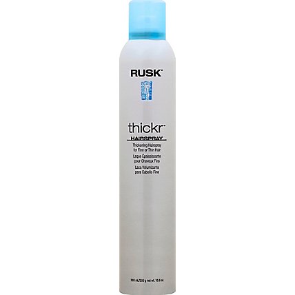 RUSK Designer Collection Thickr Hairspray Thickening - 10.6 Fl. Oz. - Image 2