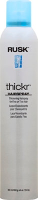 RUSK Designer Collection Thickr Hairspray Thickening - 10.6 Fl. Oz. - Image 2