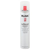 RUSK Designer Collection W8less Plus Hairspray Shaping and Control Strong Hold - 1.5 Oz - Image 1