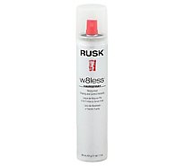 RUSK Designer Collection W8less Plus Hairspray Shaping and Control Strong Hold - 1.5 Oz