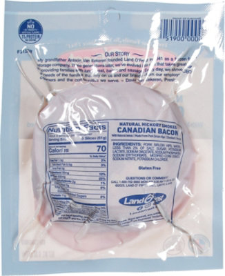 Land O Frost Canadian Bacon - 6 Oz - Image 6