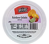 Resers Rainbow Gelatin - 24 Oz