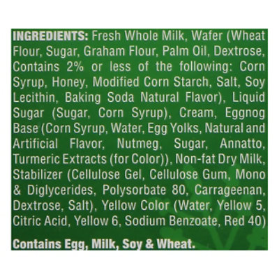 FatBoy Egg Nog  Ice Cream Sandwich - 6 Count - Image 5