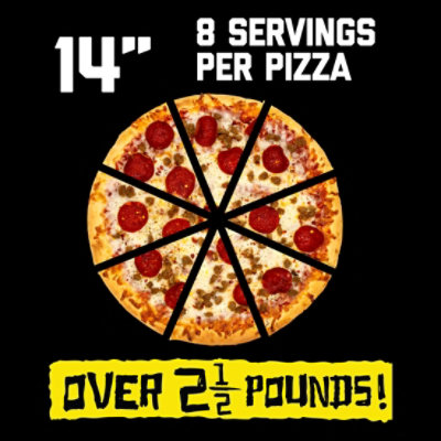 Wild Mike's Ultimate Super Size Combination Frozen Pizza - 40.88 Oz - Image 2