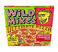 Wild Mikes Pizza Ultimate Combination Super Sized Frozen - 37.67 Oz