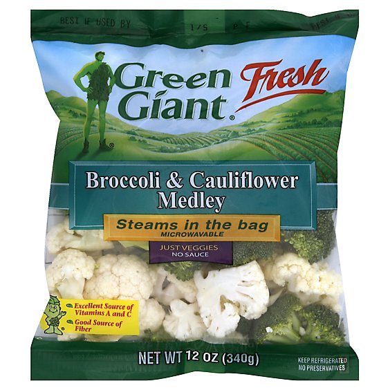 Green Giant Broccoli Cauliflower Medley - 12 Oz