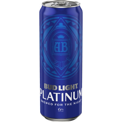 Bud Light Platinum Beer Can - 25 Fl. Oz. - Image 1