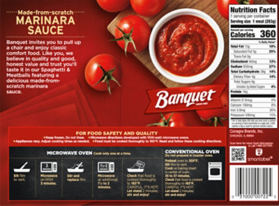Banquet Meal Spaghetti & Meatballs - 10 Oz - Image 6