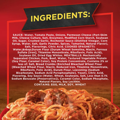 Banquet Spaghetti And Meatballs Frozen Meal - 10 Oz - Image 3