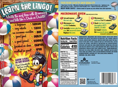 Kid Cuisine Catch A Wave Macaroni And Cheese Sauce Corn & Strawberry Cake Frozen Meal - 6 Oz - Image 4