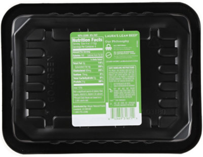 Lauras Beef Ground Beef 92% Lean 8% Fat - 16 Oz - Image 4