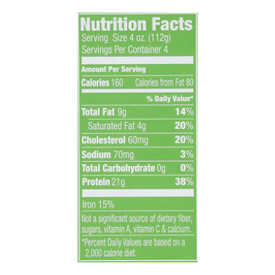 Lauras Beef Ground Beef 92% Lean 8% Fat - 16 Oz - Image 3
