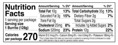 Reds Organic Chicken Cilantro Lime Burrito - 4.5 Oz - Image 5